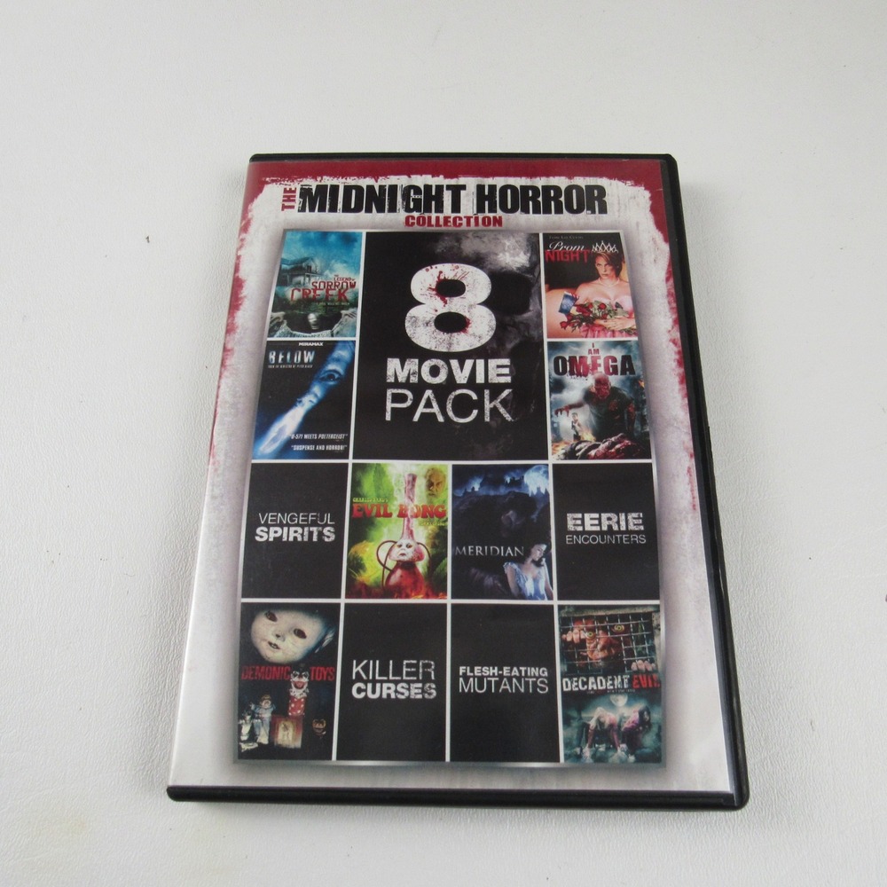 Midnight Horror Collection DVD 8‎ Movie Pack Echo Bridge Home Entertainment